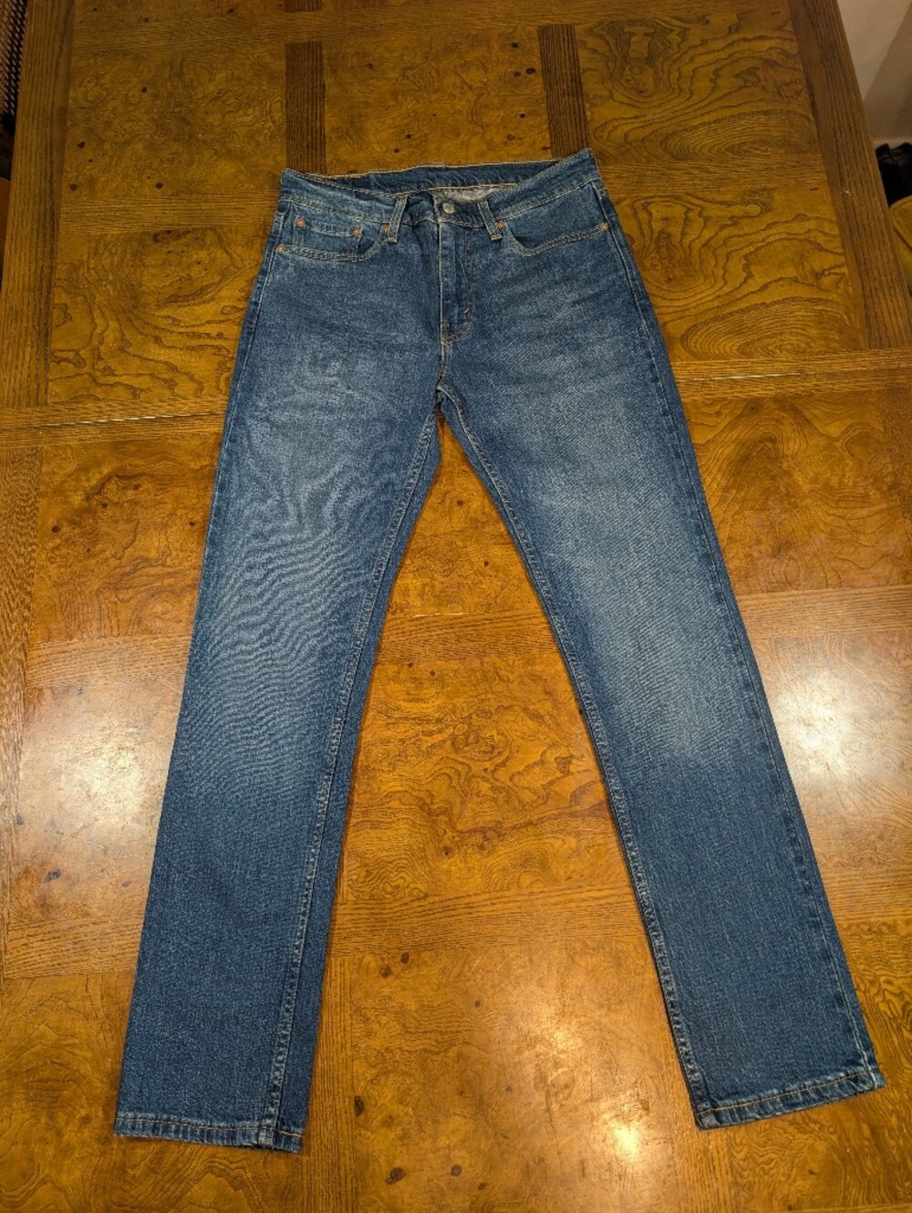 Levi's 511 Slim Fit Jeans Men's 32x30 Dark Wash Stretch Denim